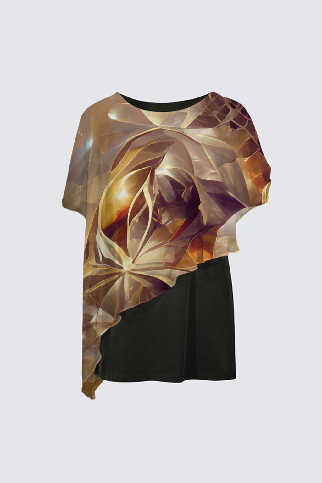 Picture of Golden geometry  Yoko Cape Tunic
