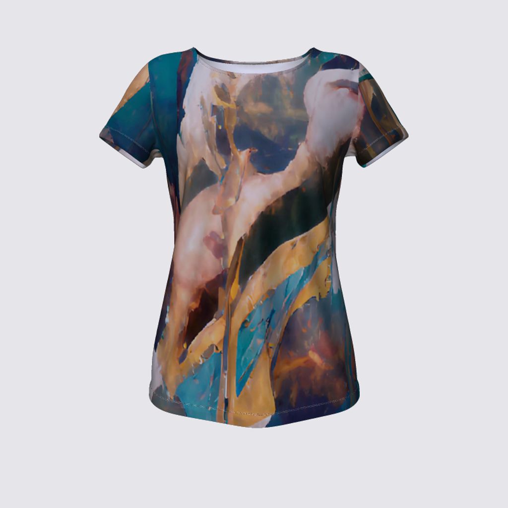 Picture of Retro abstract  K Smith Tee