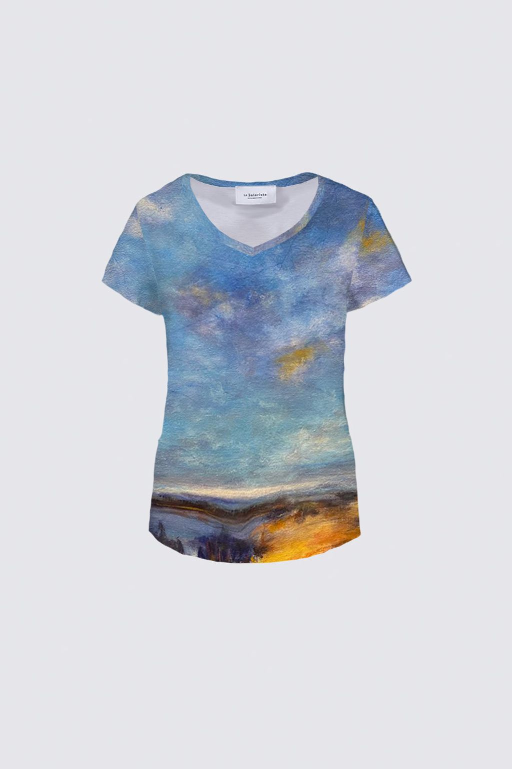 Picture of Blue Sky T-shirt (V-neck)