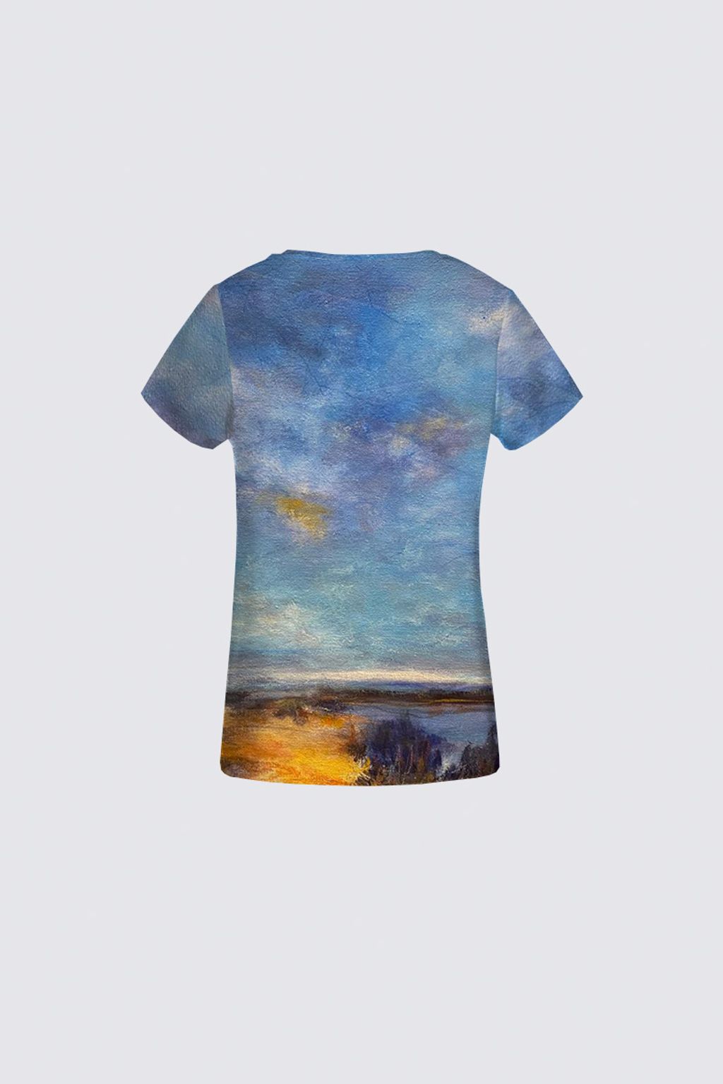 Picture of Blue Sky T-shirt (V-neck)