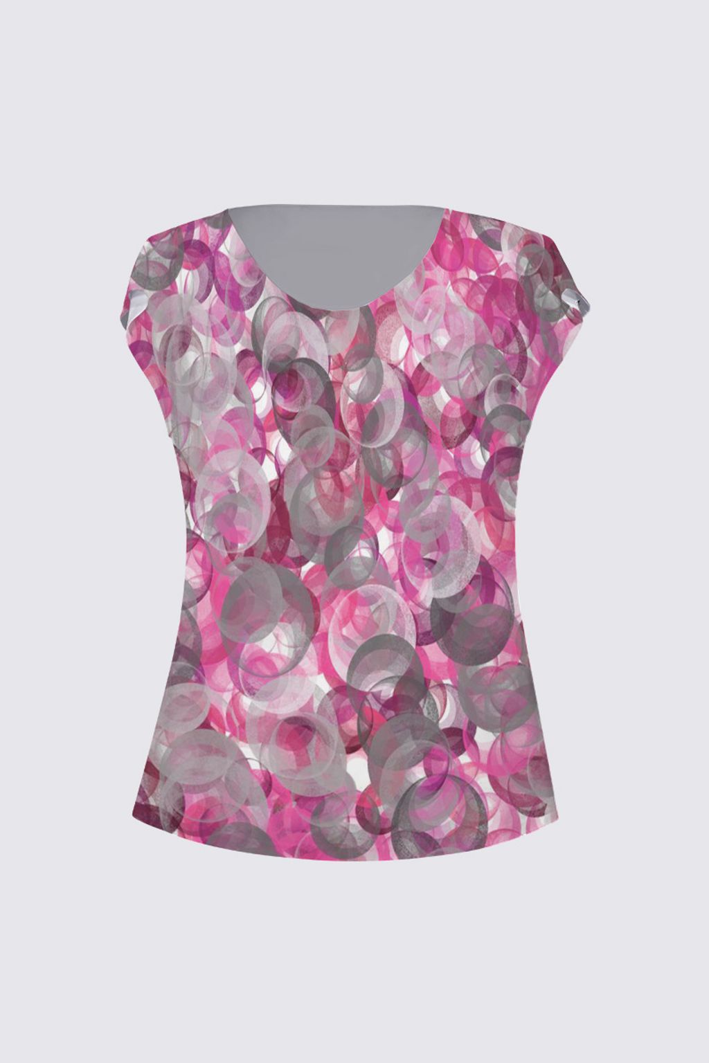 Picture of retro Rose  Julie Drape T-shirt
