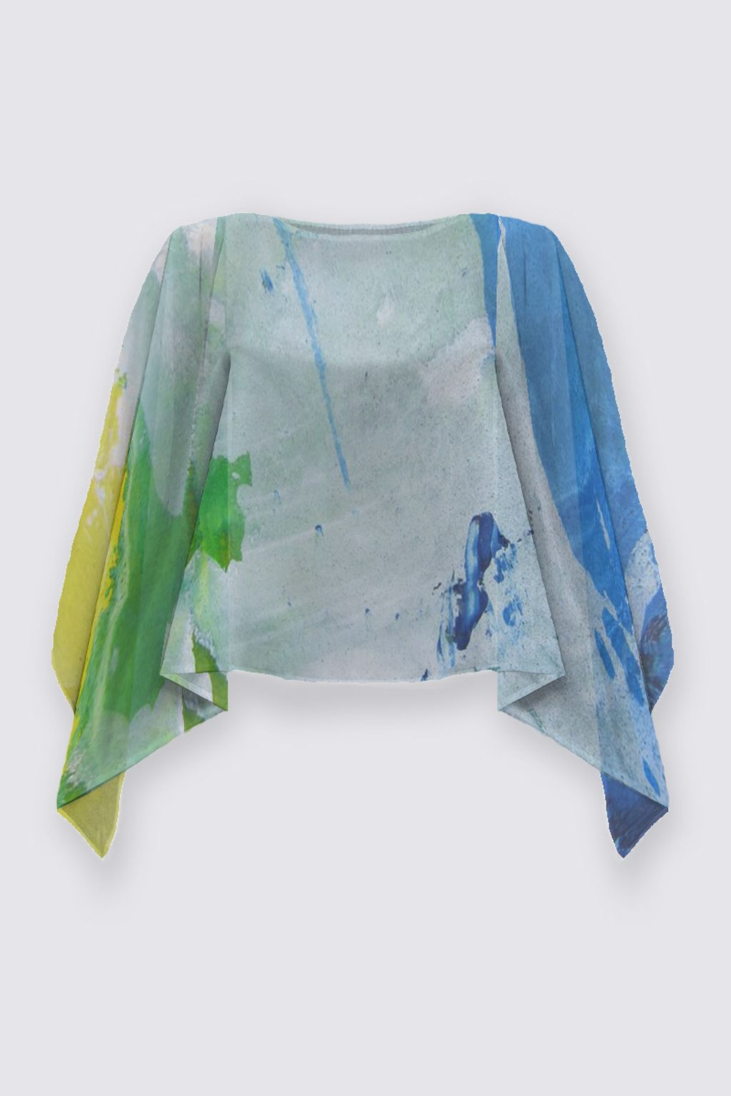 Picture of Yellow Sherbet Scarlet Shawl