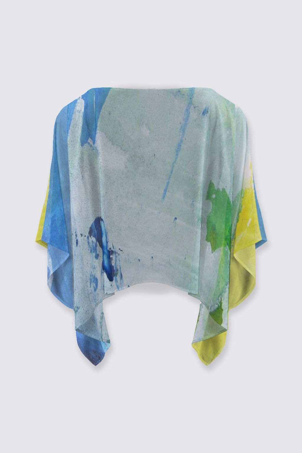 Picture of Yellow Sherbet Scarlet Shawl