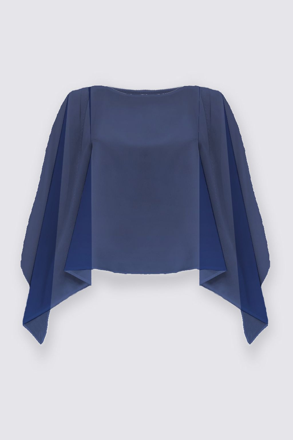 Picture of Cobalt Blue Gradient Scarlet Shawl
