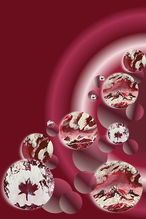 Picture of True North True Red Galaxy