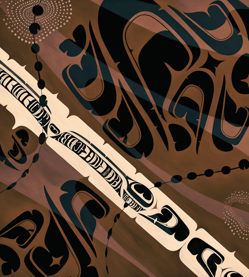 Picture of KWAKIUTL WAR CANOE