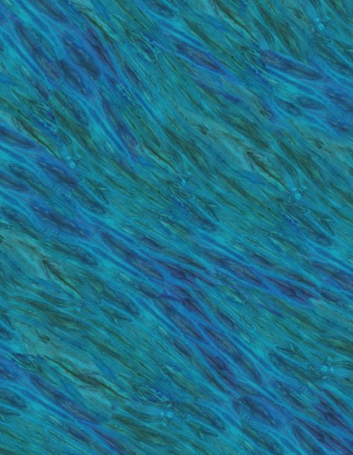 Picture of Turquoise Blue Arashi Shibori