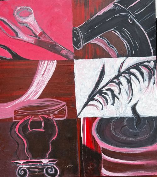Picture of Abstract pinks 