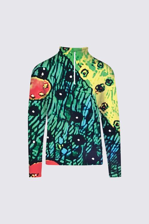 Picture of Butterfly Bliss Sydney half-zip Top