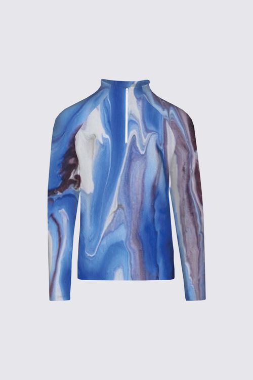 Picture of Blended February Sydney half-zip Top