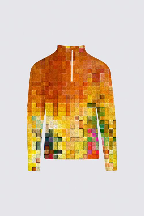 Picture of Love Life Sydney half-zip Top