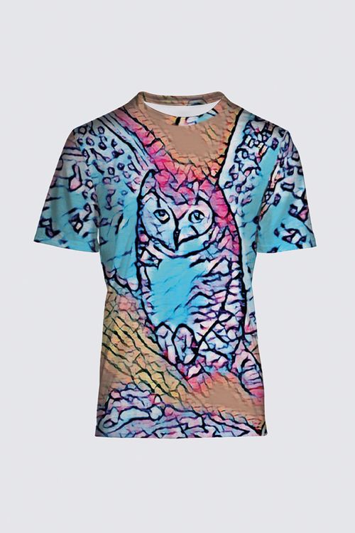 Picture of Hunting Owl Blue  MSS07