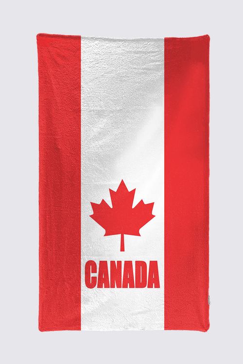 Picture of Canadian Flag of Canada Joy Beach Towel