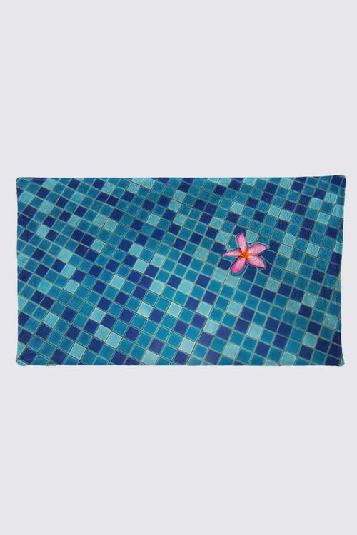 Picture of Blue and pink  Joy Beach Towel