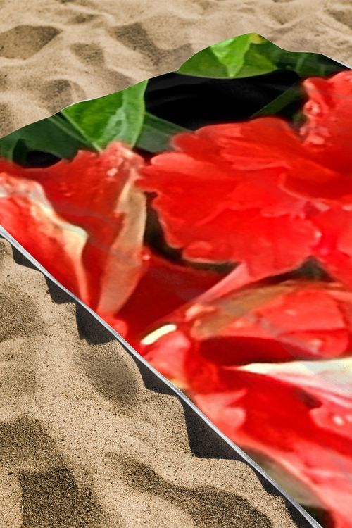 Picture of Summer Red  Joy Beach Towel