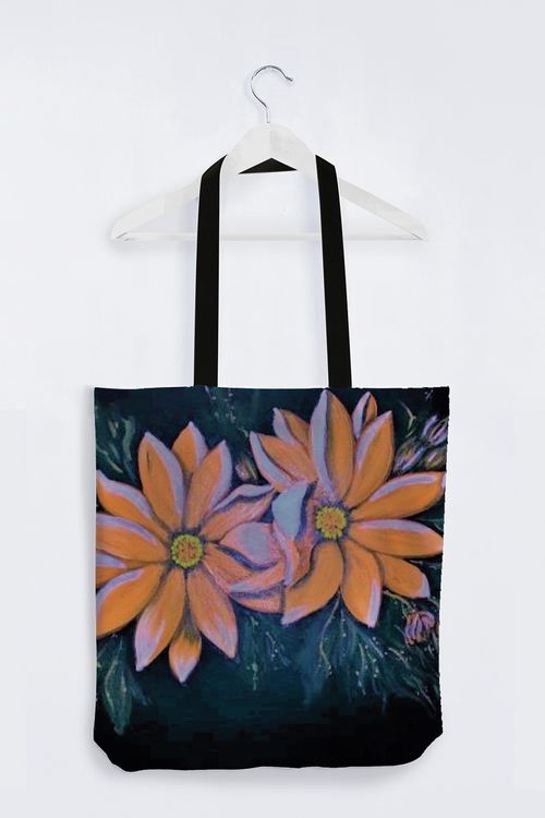 Picture of Orange Daisy PP Reuben's Tote