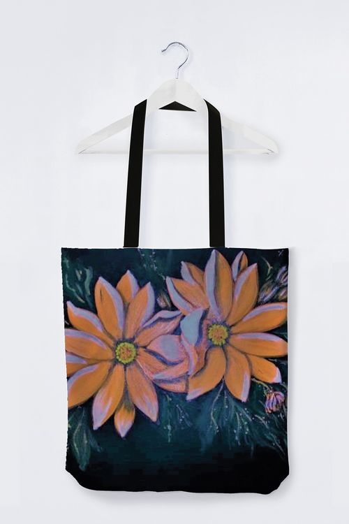 Picture of Orange Daisy PP Reuben's Tote