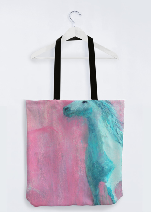Picture of A Horse of A Different Color PP Reuben's Tote