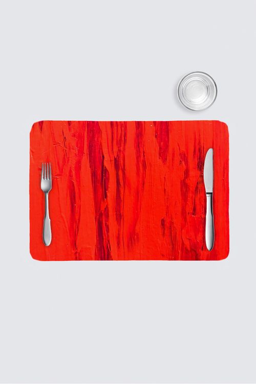 Picture of Luscious Red 4-pack Regular Place Mat