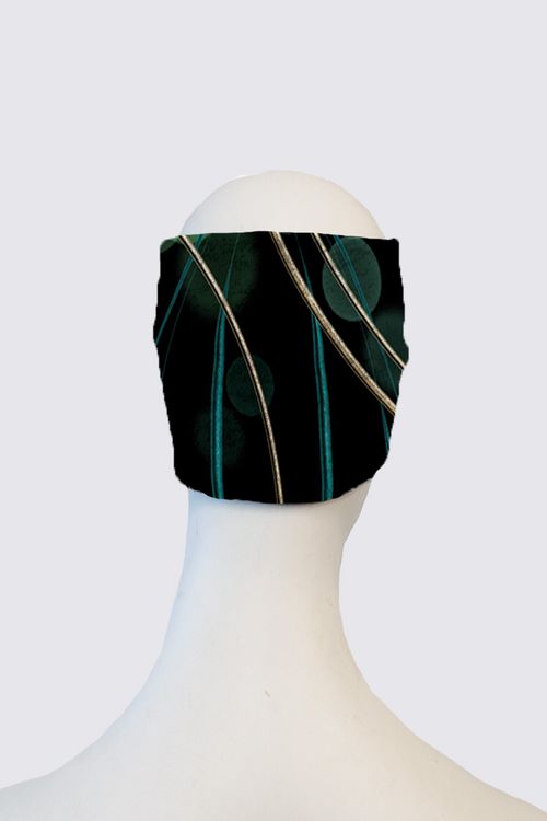 Picture of Gold circles Rosa Headband