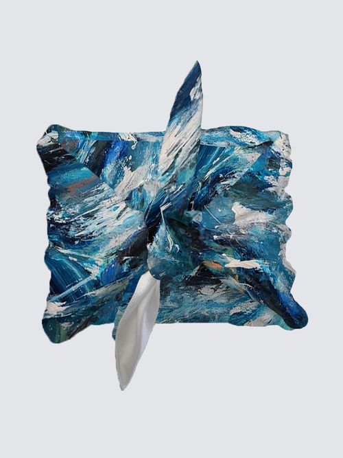 Picture of Waves of Creation Furoshiki Gift Wrap