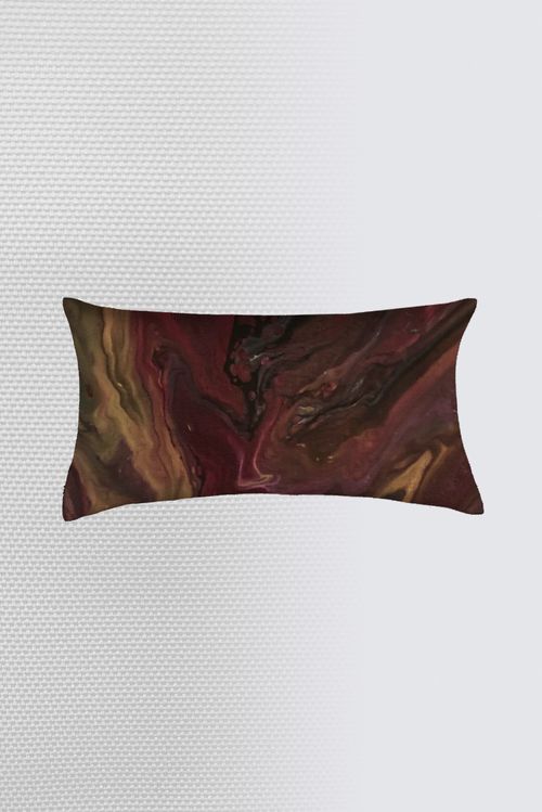 Picture of Red and Gold Arthur Cushion Cover