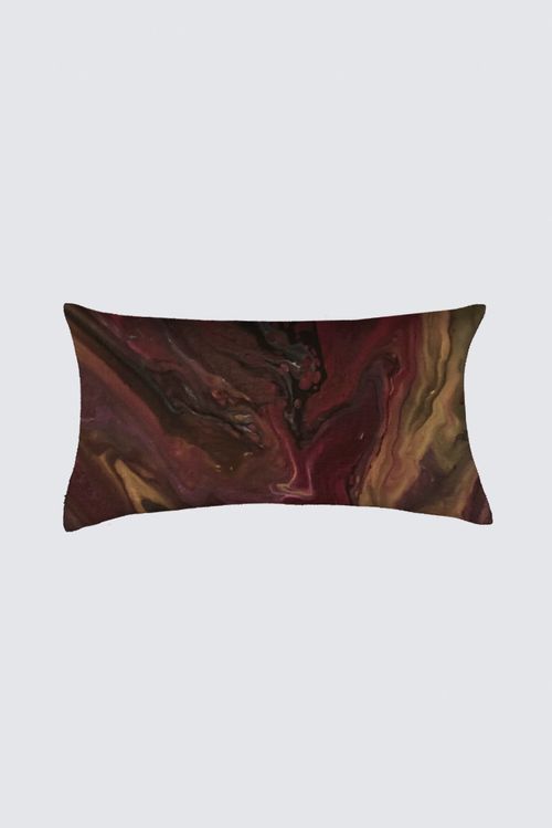 Picture of Red and Gold Arthur Cushion Cover