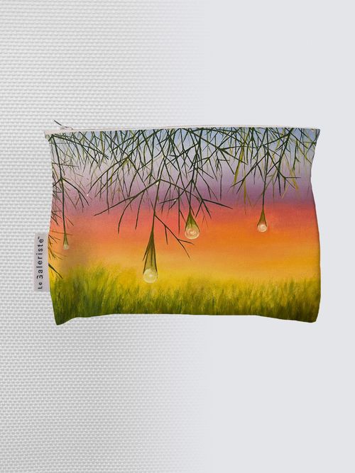 Picture of Morning Dew Lou Pouch in Canvas