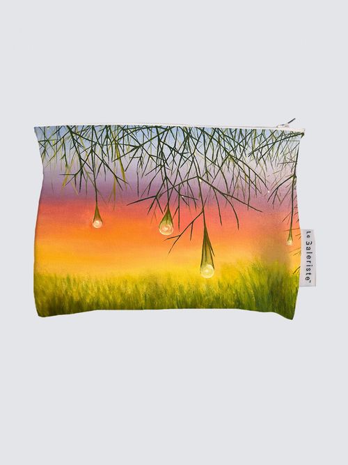 Picture of Morning Dew Lou Pouch in Canvas