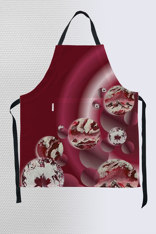 Picture of True North True Red Galaxy Angèle Apron