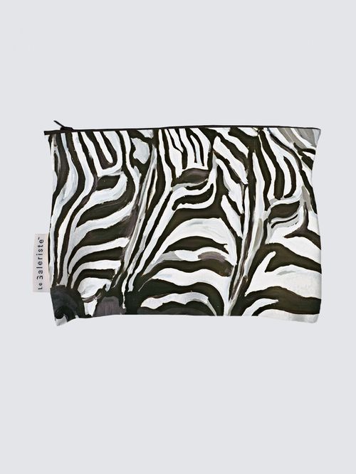 Picture of It’s not all Black & White Black Scuba Pouch