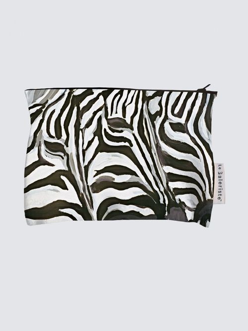 Picture of It’s not all Black & White Black Scuba Pouch