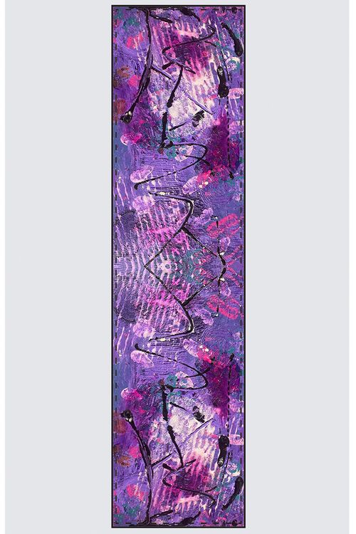 Picture of Purple Abstract Vivienne Scarf