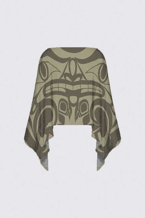 Picture of Beige bear Ava Poncho