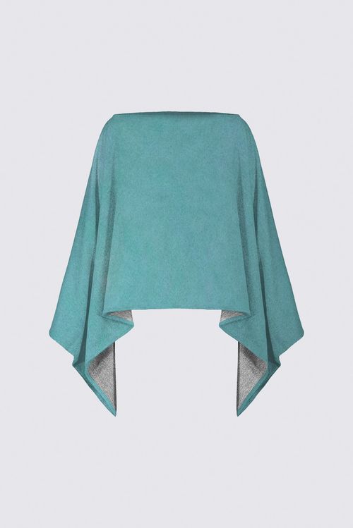 Picture of Bright Blue Ava Poncho