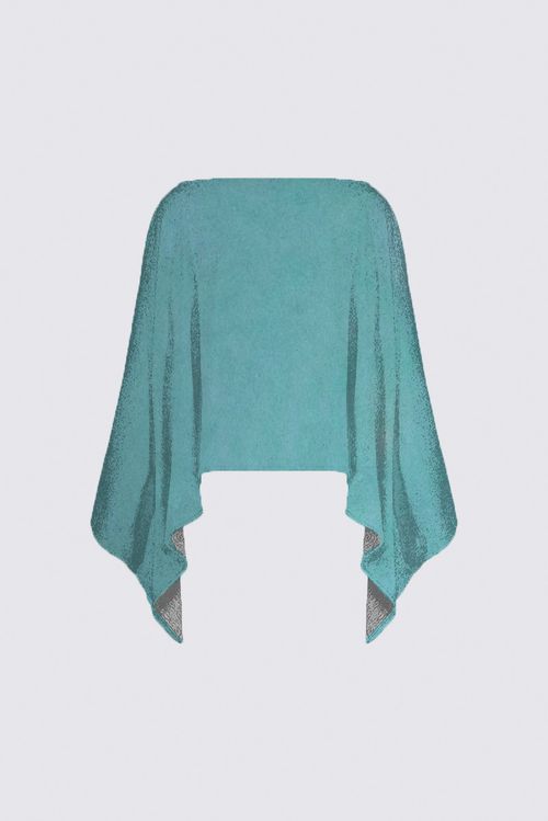 Picture of Bright Blue Ava Poncho