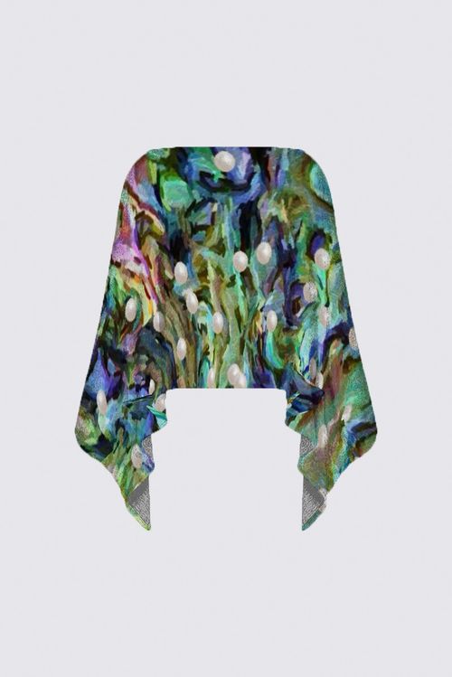 Picture of Abalone pearls  Ava Poncho