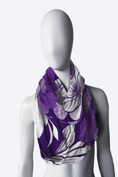 Picture of Purple  Nora Infinity Scarf