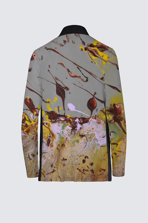 Picture of Rhetoric and viruses spewed everywhere Frida Cardigan