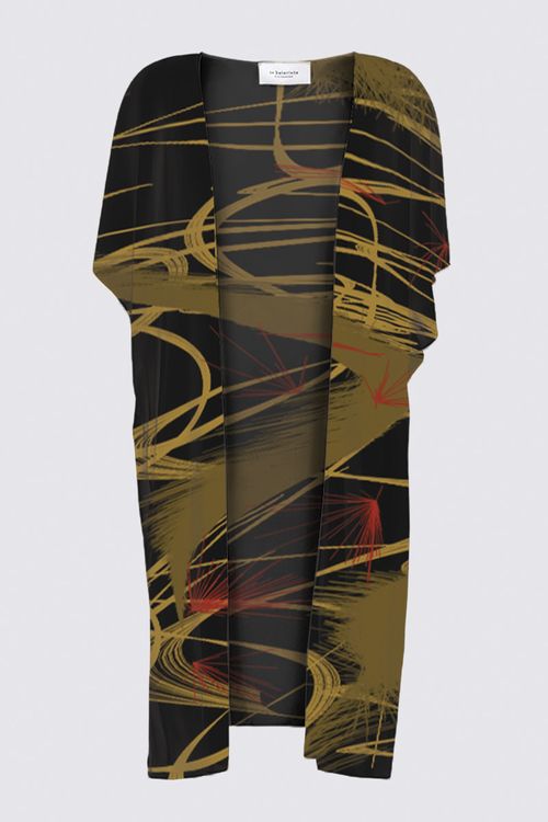 Picture of Electric dance YK Kimono Wrap