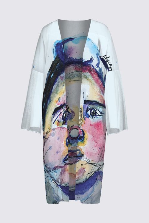 Picture of Waterlogged Elani Kimono