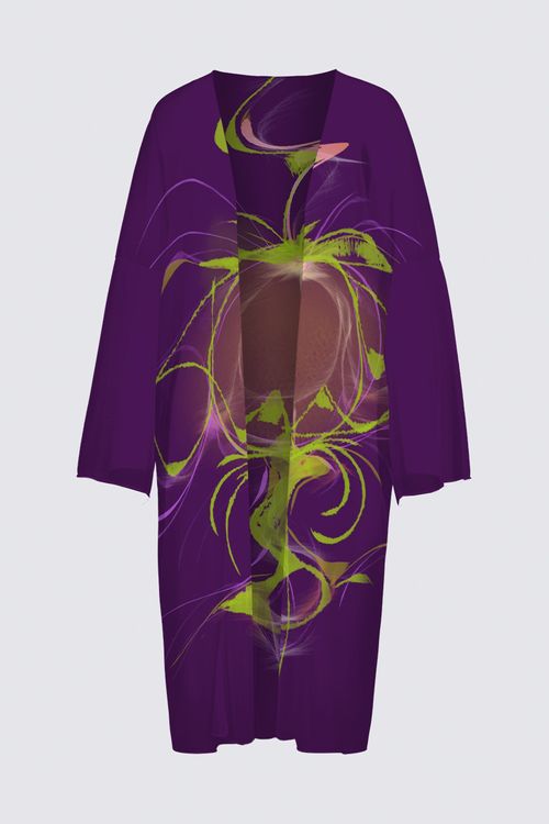 Picture of Violet Pas de Deux Elani Kimono