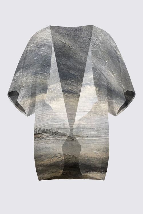 Picture of Salish Sea Sky Terry-Ann Short Kimono