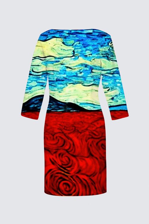 Picture of Field of Roses Jeanne Dress
