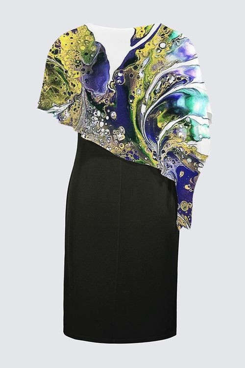 Picture of My Mardi Gras Joni Cape Dress