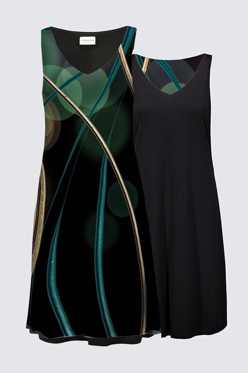 Picture of Gold circles Kate Dress