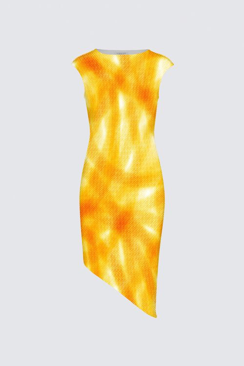 Picture of Orange brûlée FELICIA DRESS