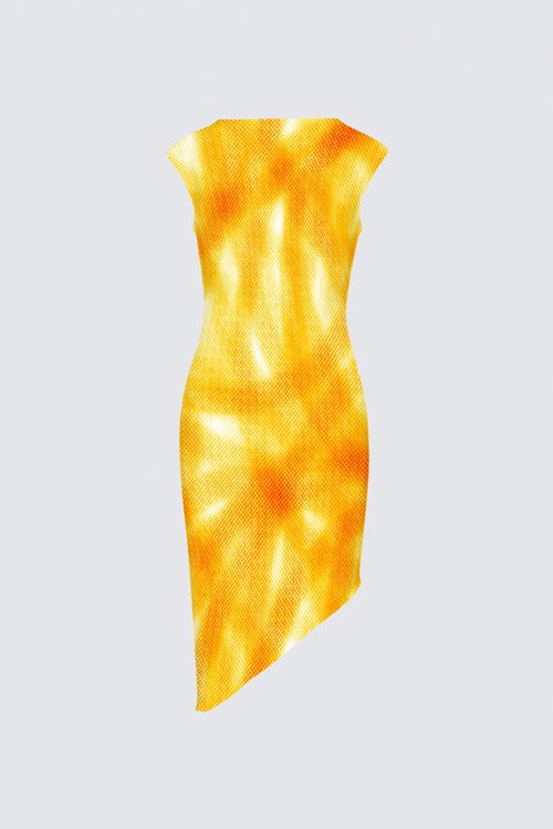 Picture of Orange brûlée FELICIA DRESS