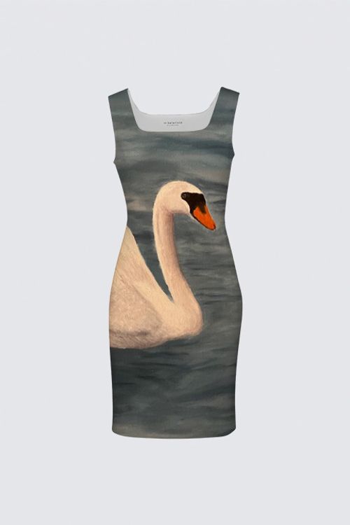 Picture of Zurich Swan Amanda Dress II