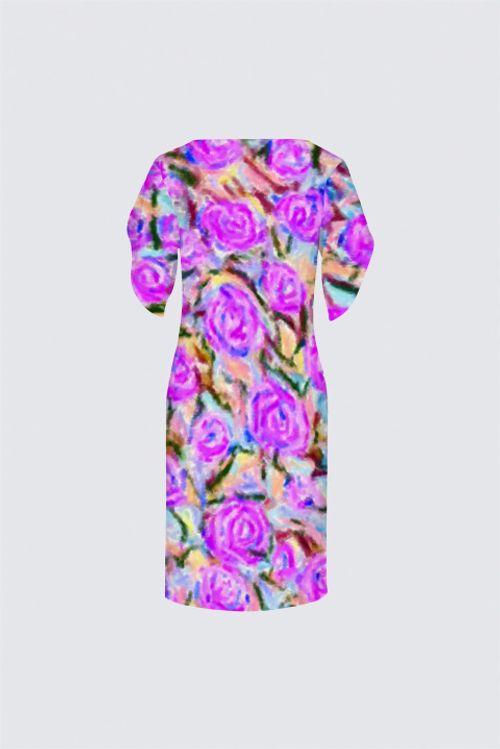 Picture of Denim Roses  Michelle Dress II